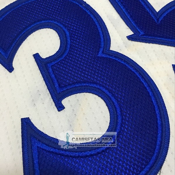 Camiseta Autentico Manga Corta Warriors Duarant Blanco